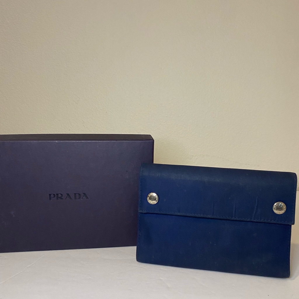 Prada Two Snap Wallet